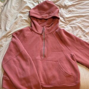 Lululemon Rose Half-Zip Pullover